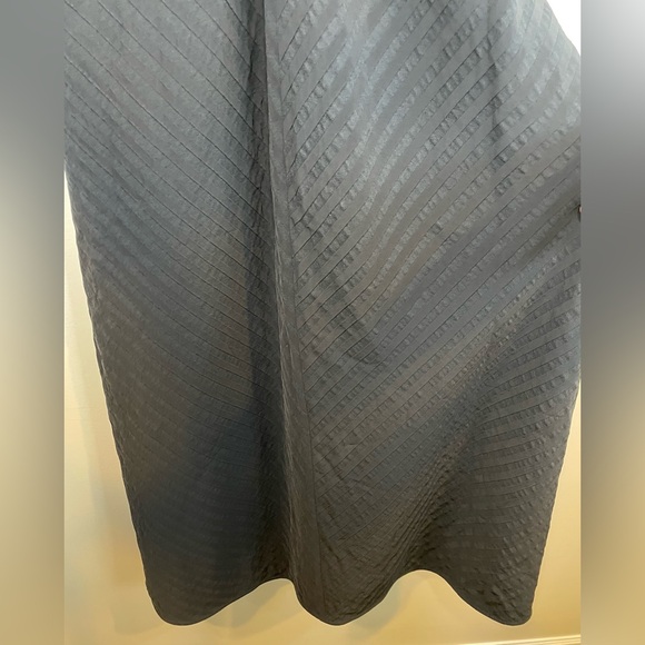 NWOT Everlane The City Stripe Midi Dress in Black Size 4 - Picture 12 of 16